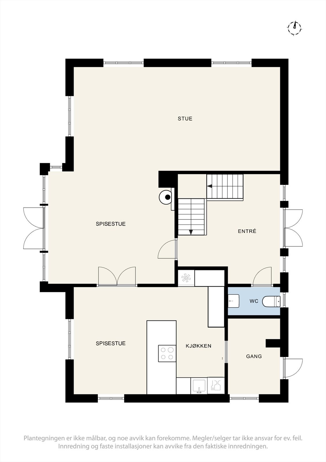 Første etasje. Galleribilde