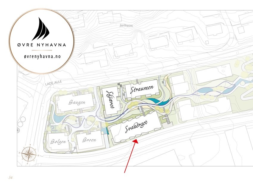 På Øvre Nyhavna bor du sentralt, ved fjorden, og samtidig like ved starten av Ladestien. Galleribilde