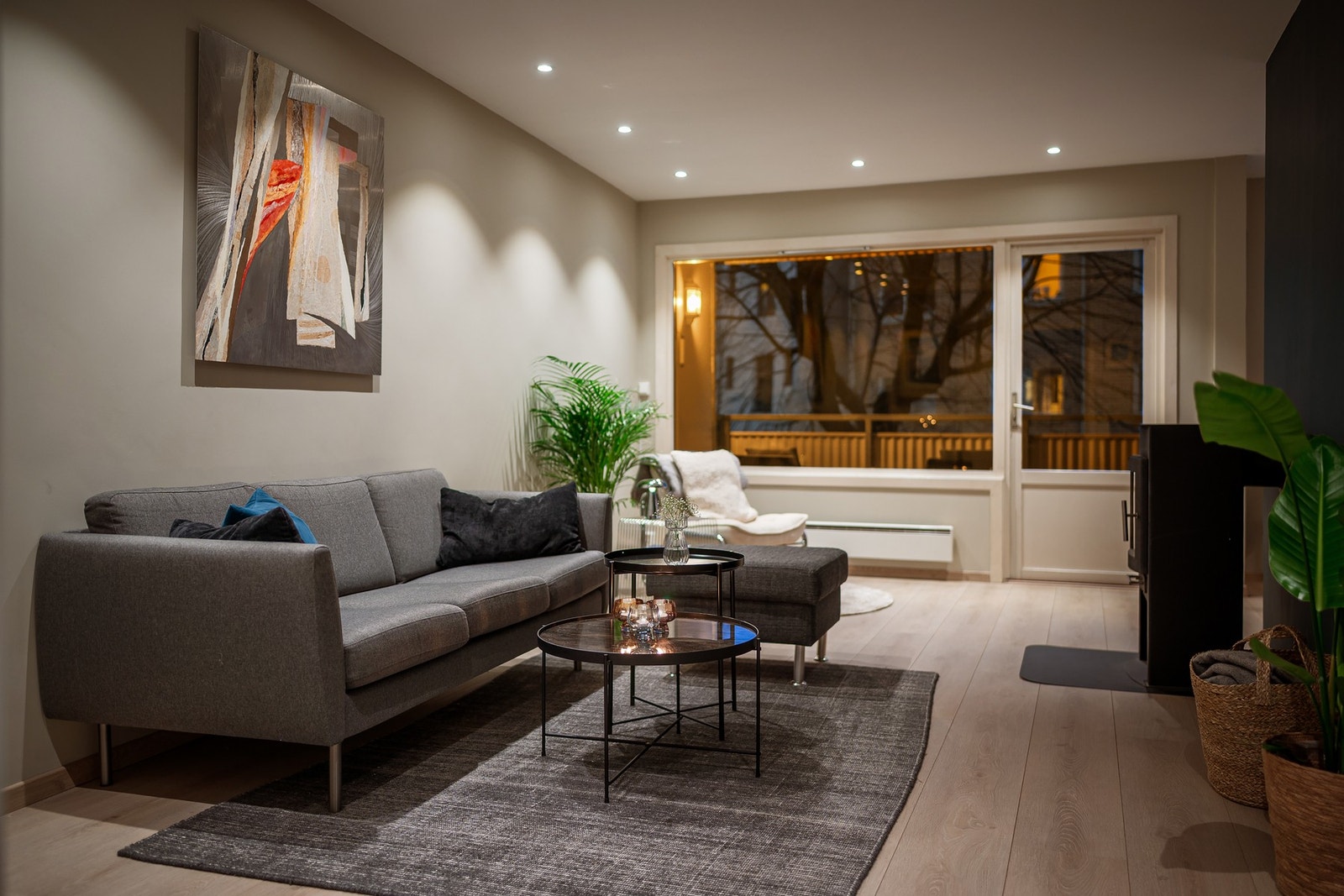 Leiligheten ligger i 2.etasje og har en god beliggenhet i bygget. Galleribilde