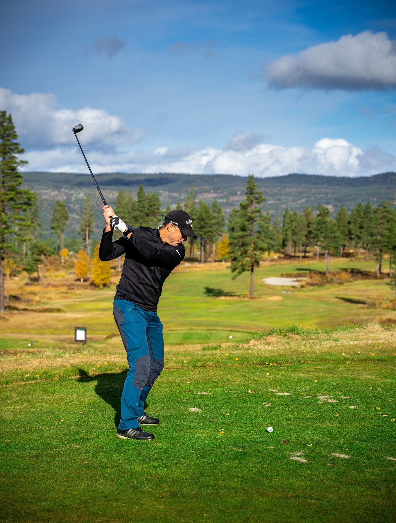 Nesfjellet golfbane. Foto: Lars Storheim. Galleribilde