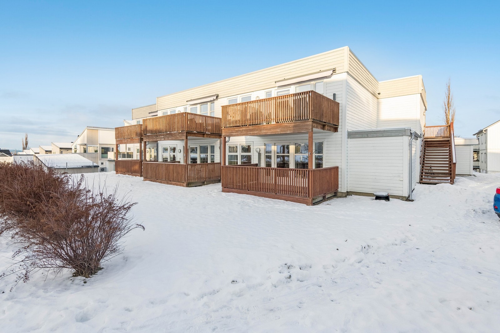 Boligen ligger fint til på Nordlijordet. Galleribilde