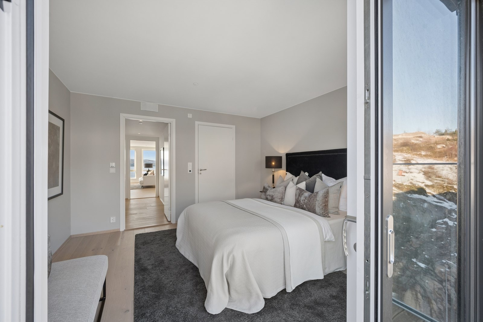 I hovedsoverommet har man også mulighet for montering av kjølesystem. Galleribilde