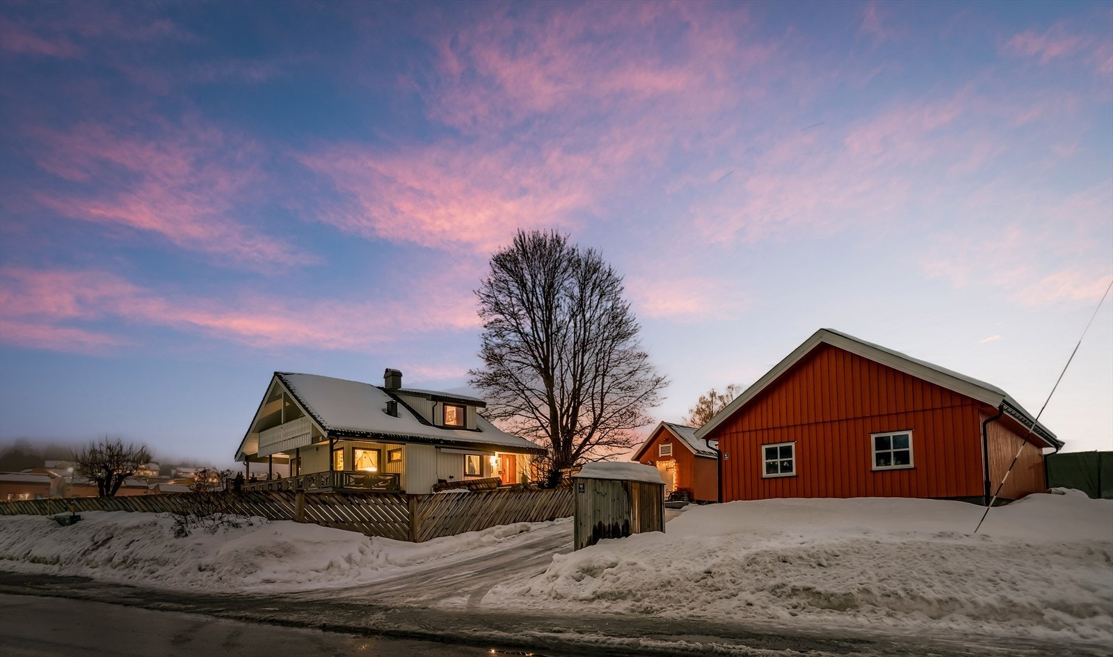 Området byr på gode turmuligheter med nærhet til skog og mark. Galleribilde