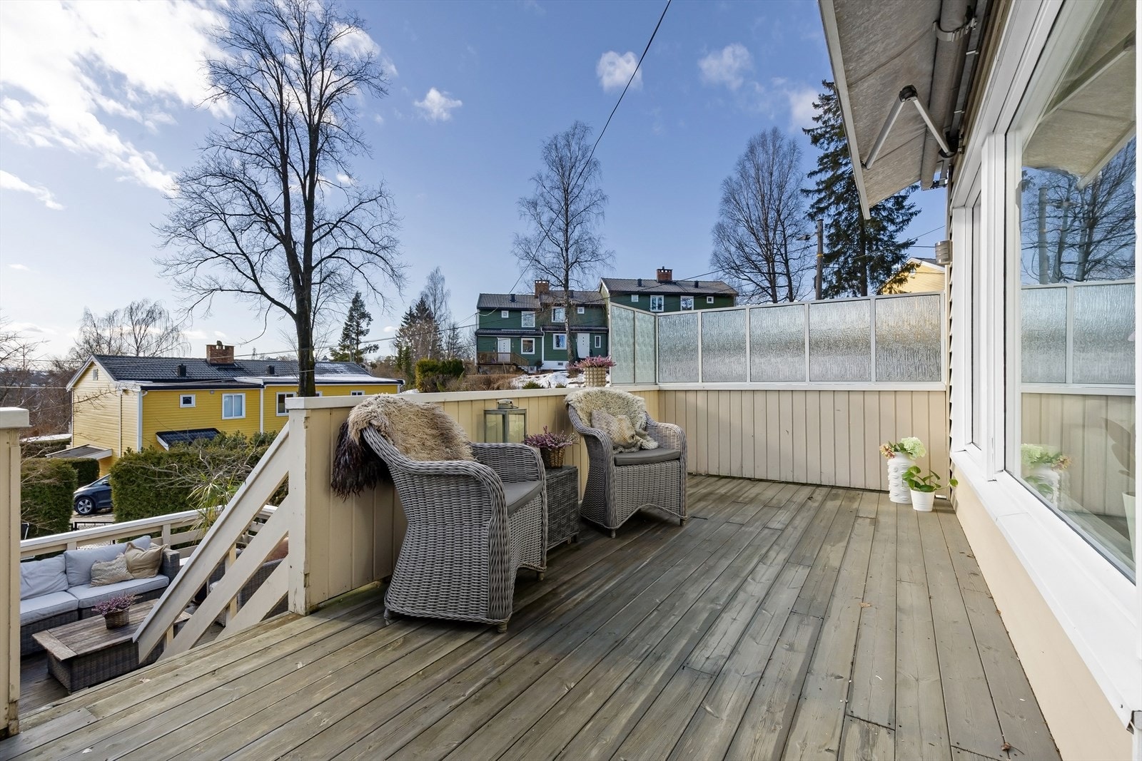 Trapp ned til neste terrasse Galleribilde