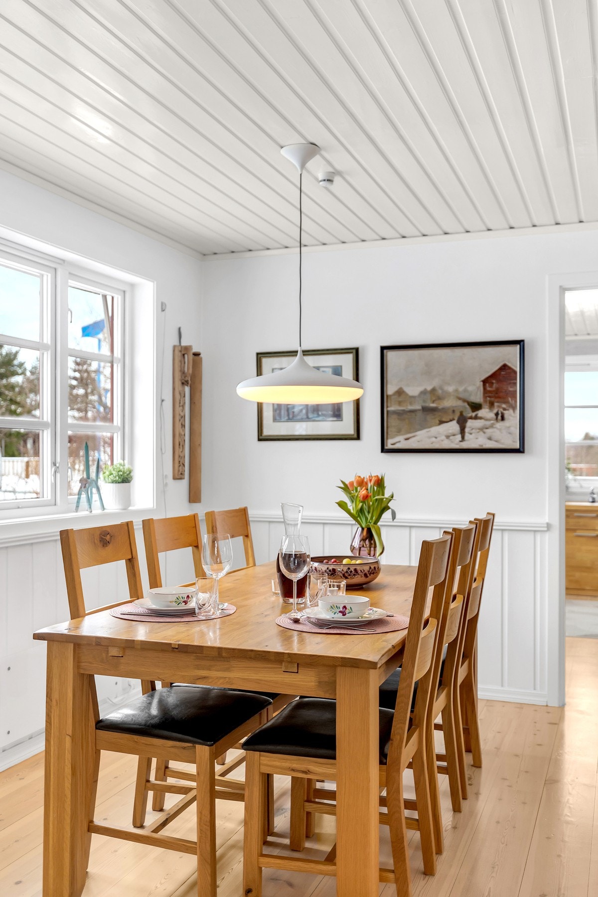 Her kan man samle venner og familie til et herlig måltid. Galleribilde