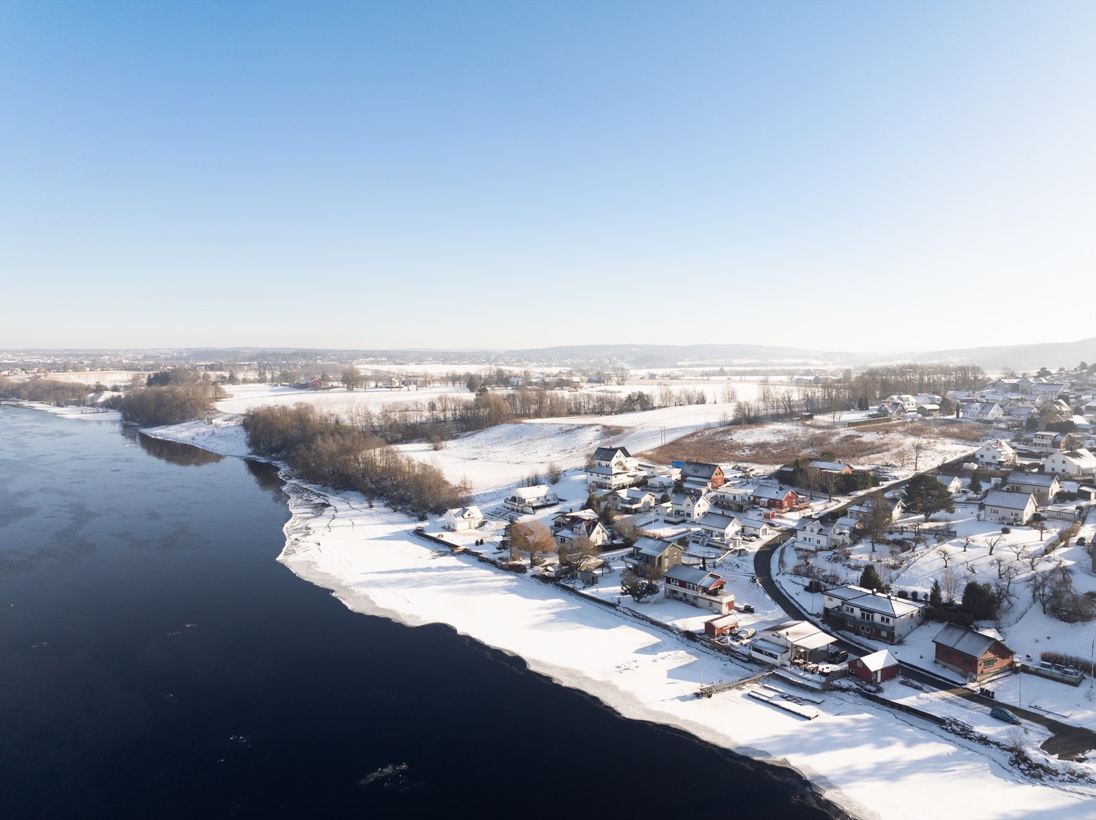 Dronebilde Galleribilde