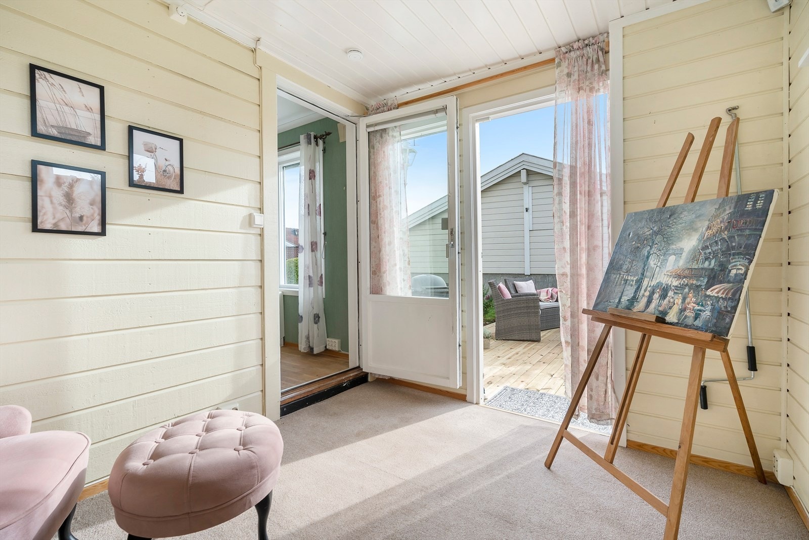 Hagestuen er ikke offentlig godkjent. Galleribilde