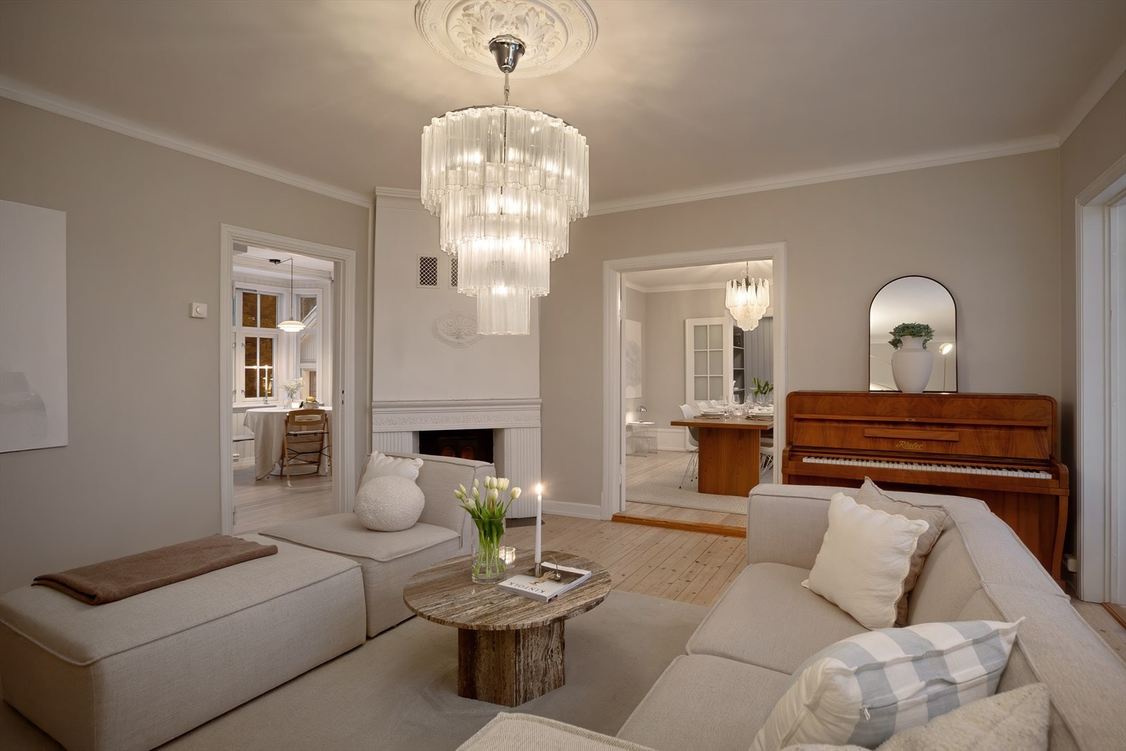 Kveldsstemning Galleribilde