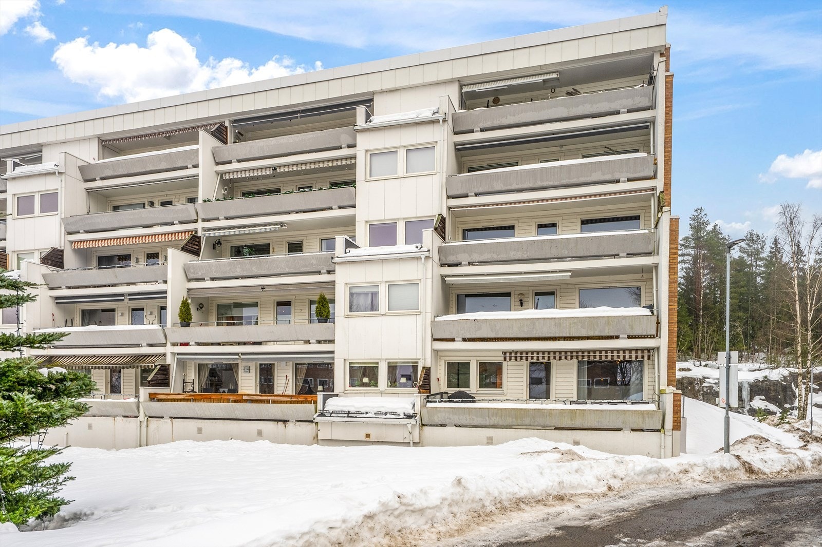 Velkommen på visning i et veldrevent borettslag i Blystadringen. Galleribilde