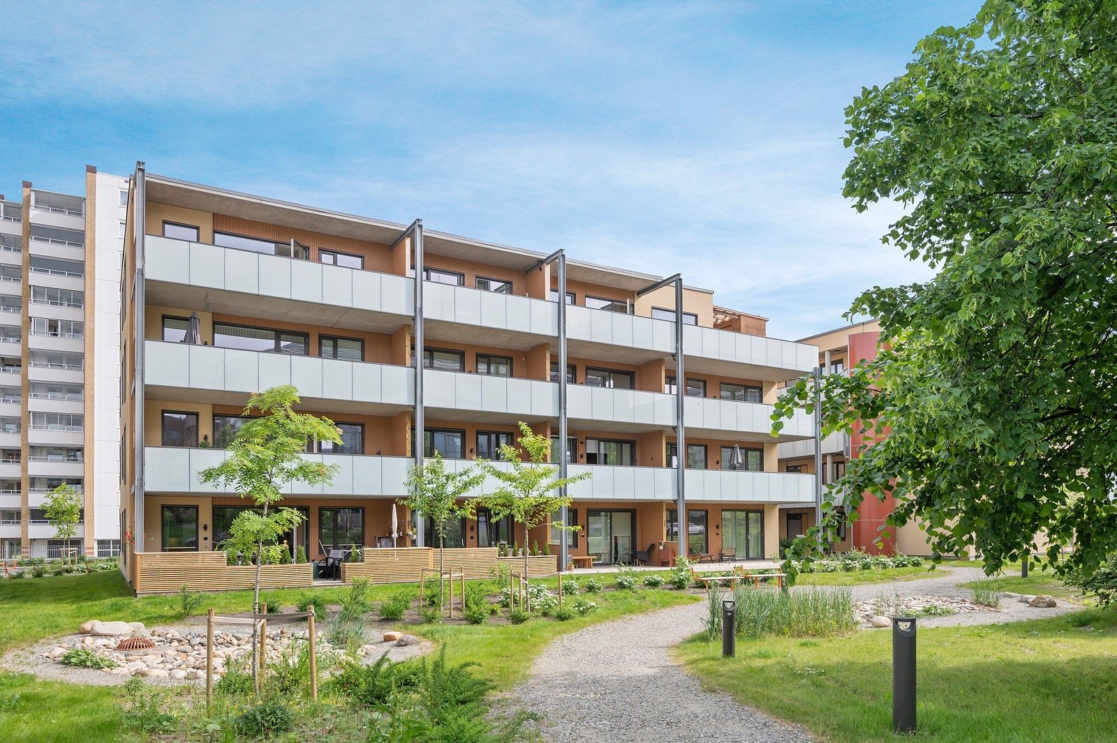 Her bor du i et rolig og familievennlig boområde. Galleribilde