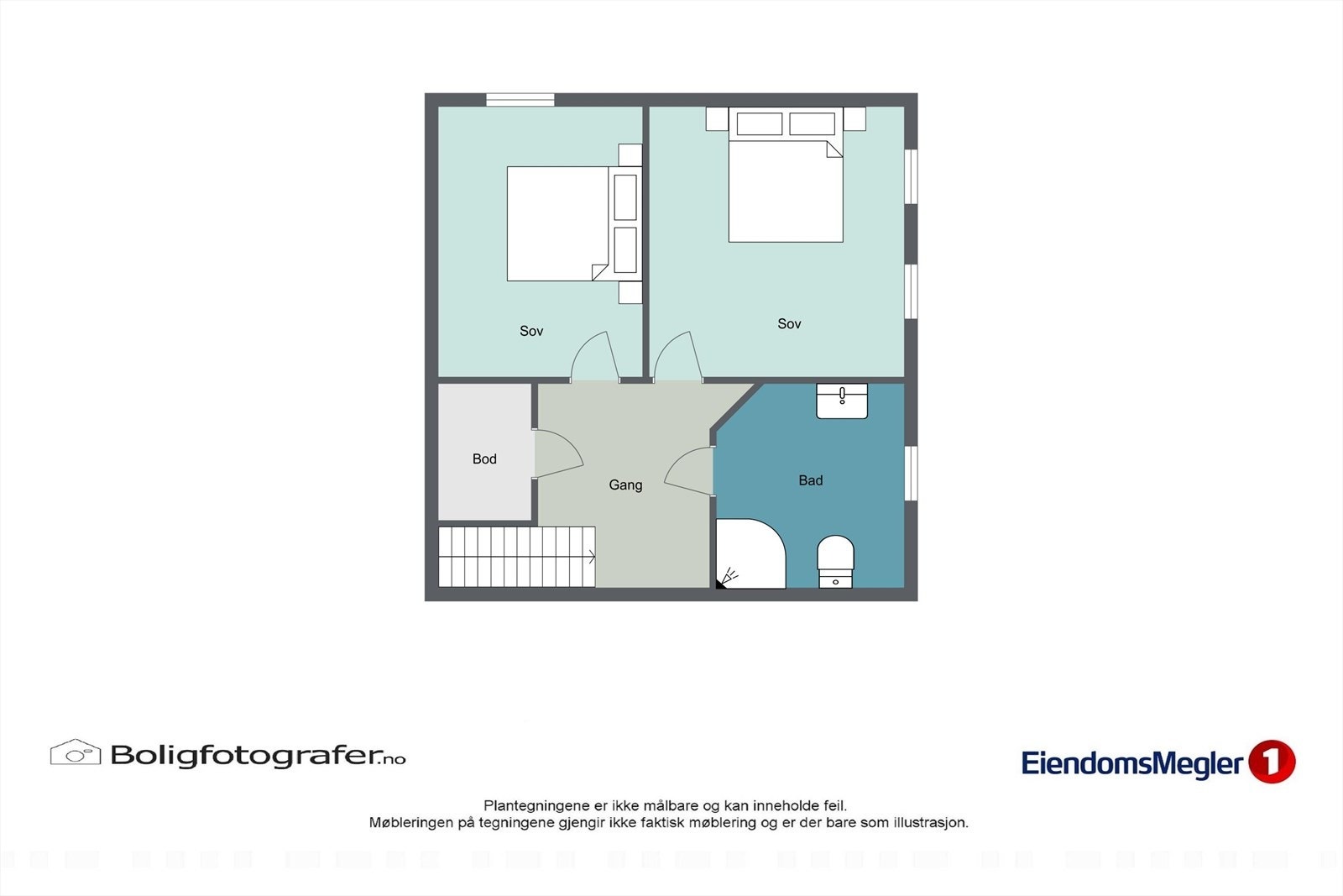 Plantegning 2. etg. Galleribilde