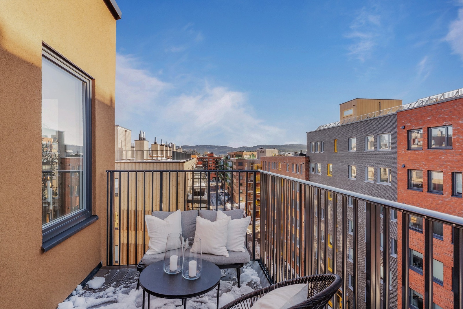 En lekker og innbydende 4-roms i moderne bygg fra 2025. Galleribilde