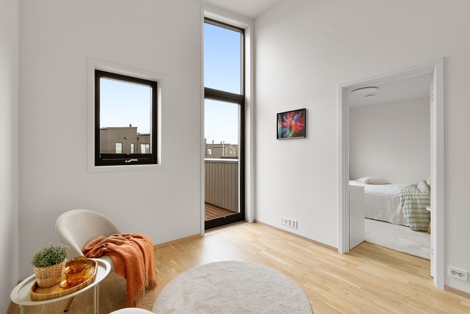 Flott takhøyde Galleribilde