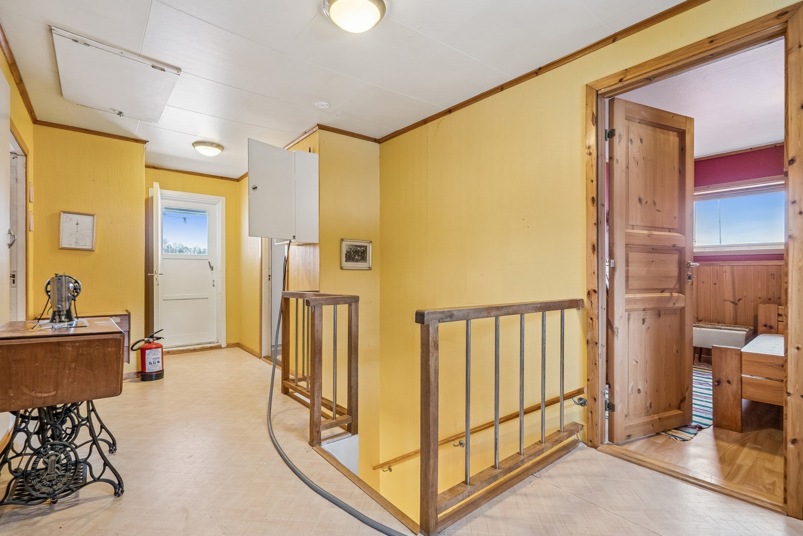 Gang mellom soverommene. Galleribilde