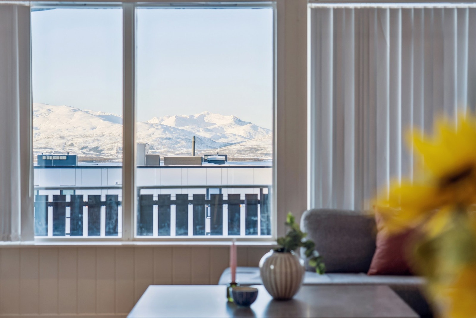 Fine utsiktsforhold Galleribilde