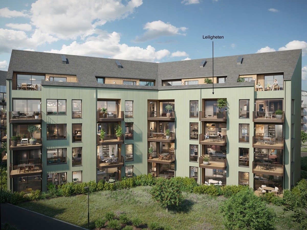 Fasade / bygg (illustrasjon) Galleribilde