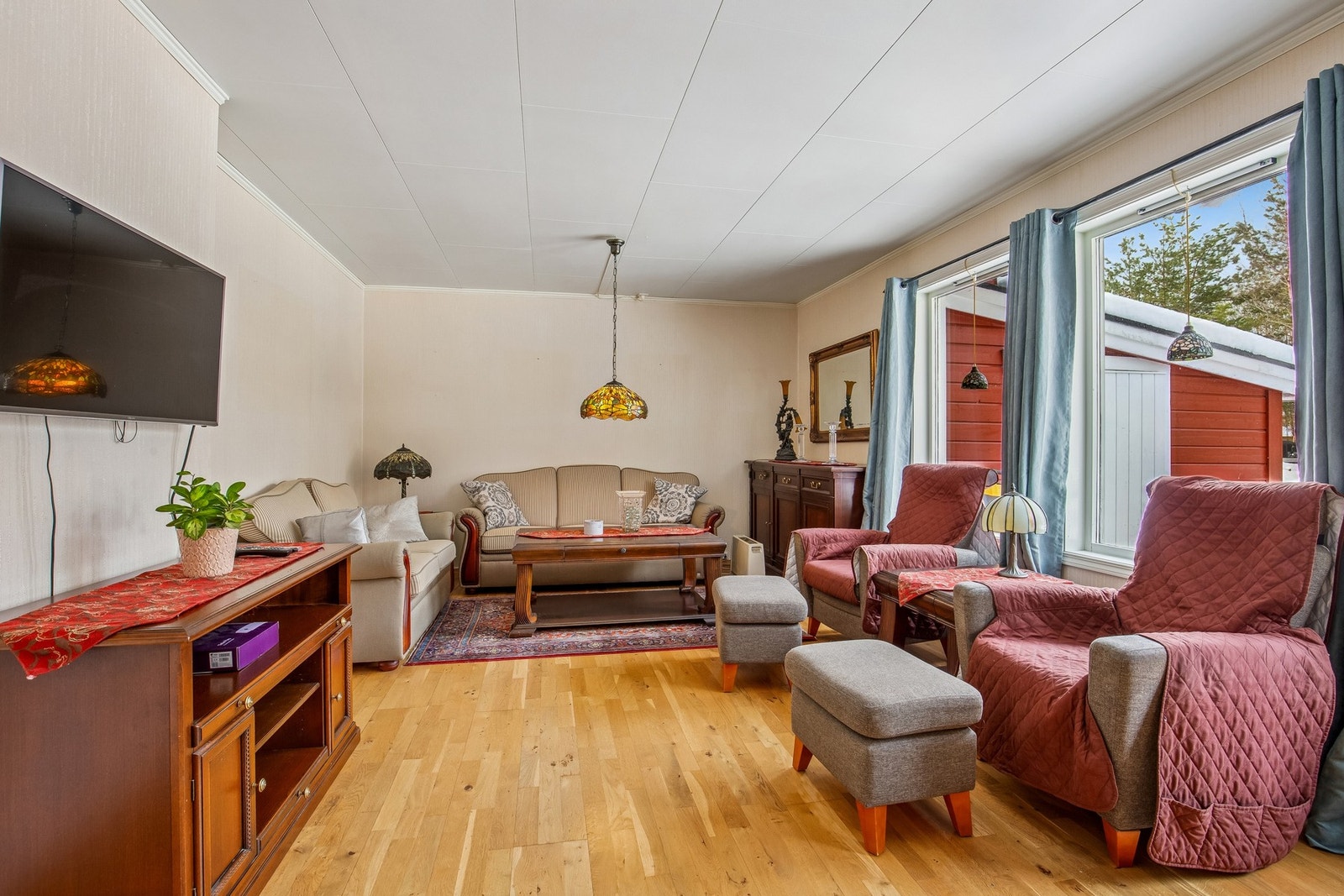 Her er det plass til flere sittegrupper Galleribilde