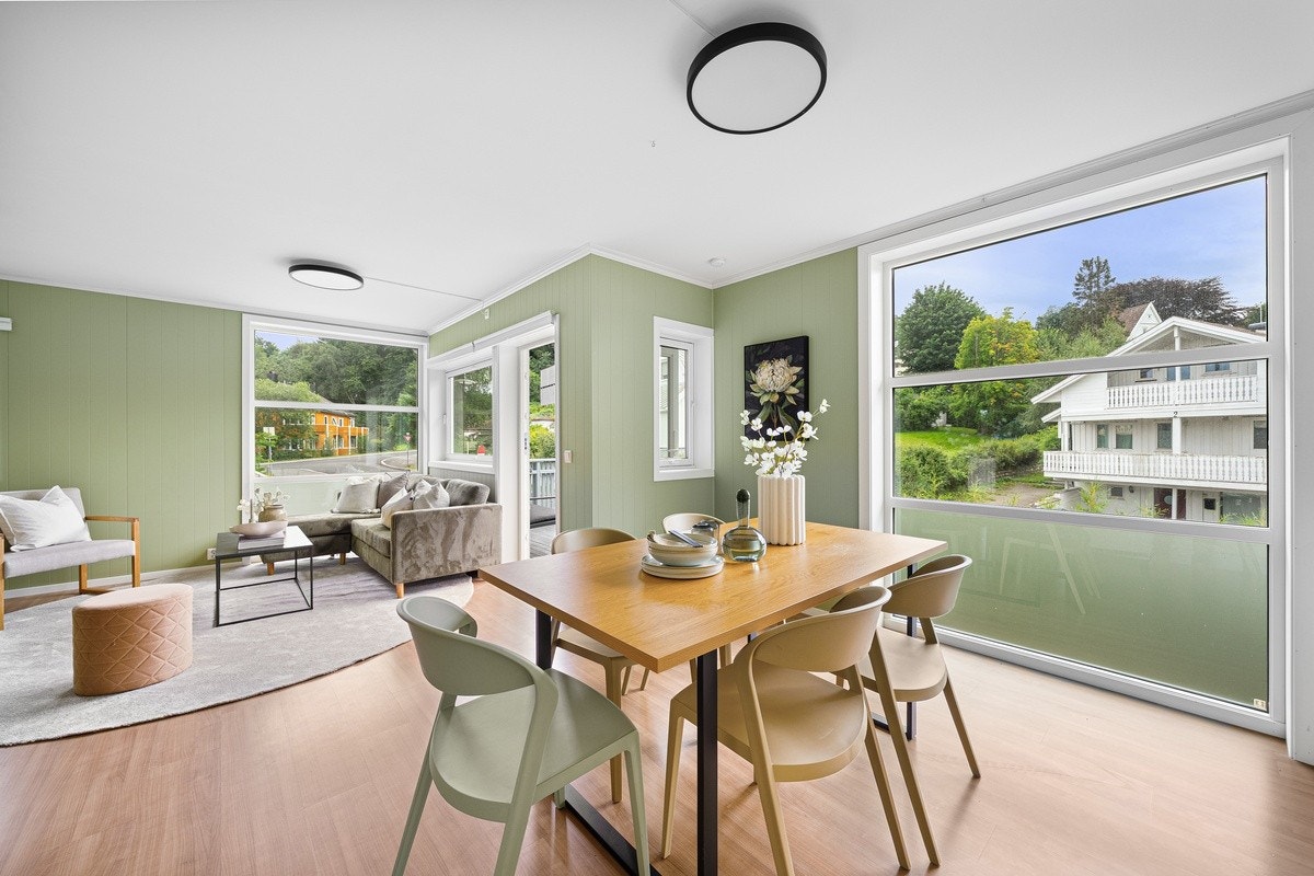 Romslige og koselige sosialsoner som er fullt møblert. Galleribilde