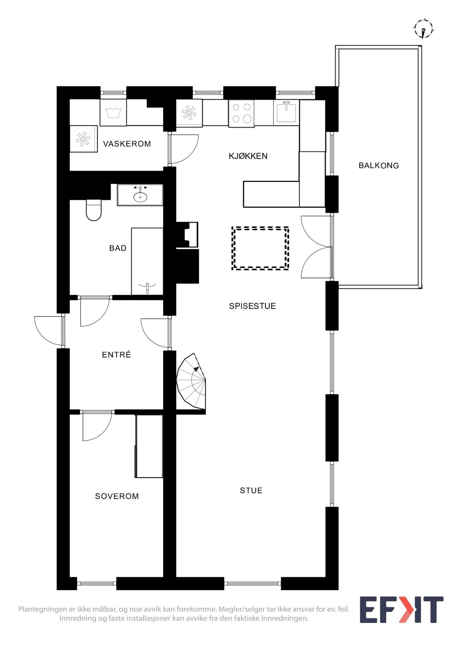 Mer detaljert av hovedetasjen Galleribilde