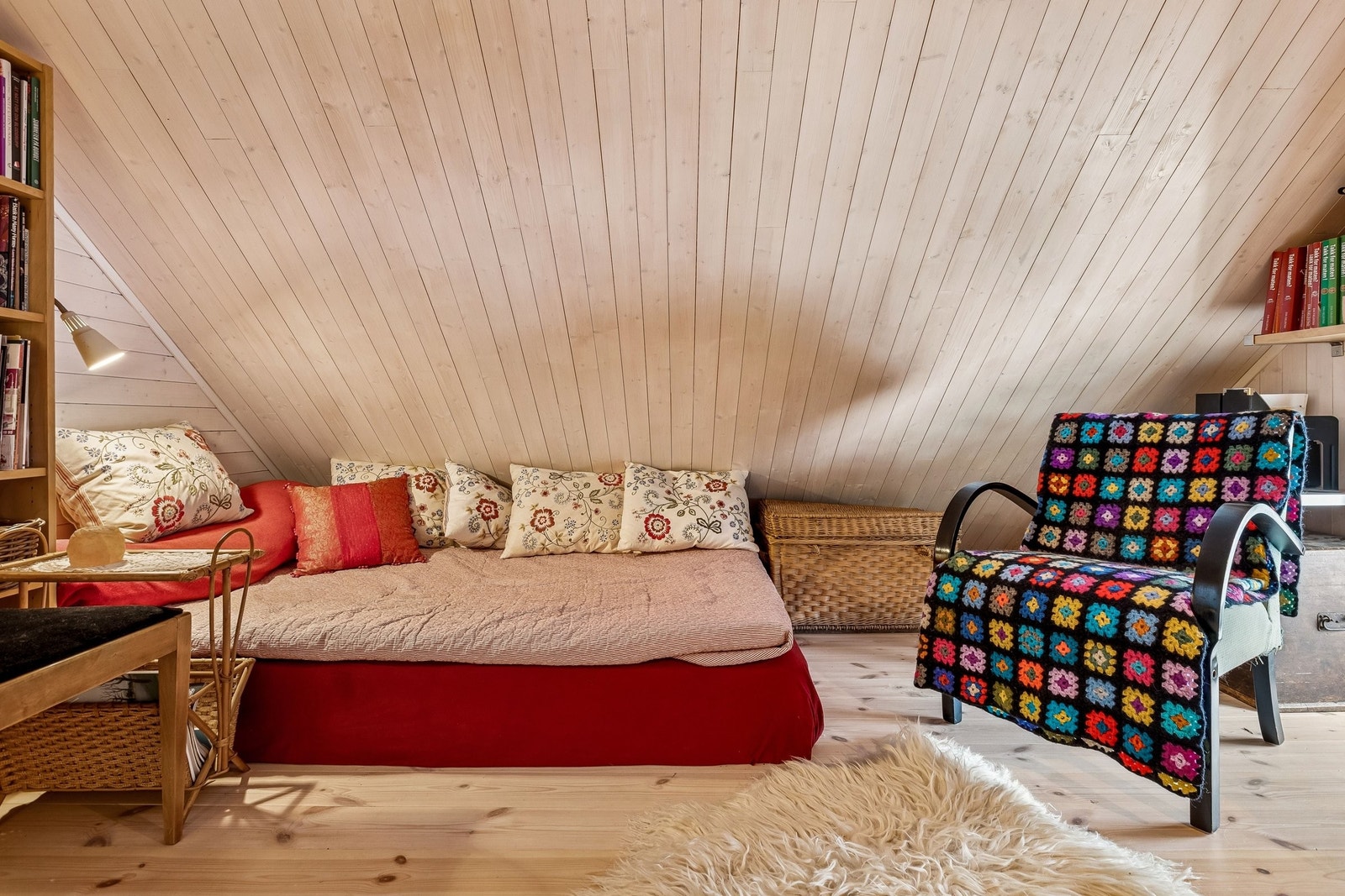 Jeg har en god gjesteseng her oppe. Galleribilde