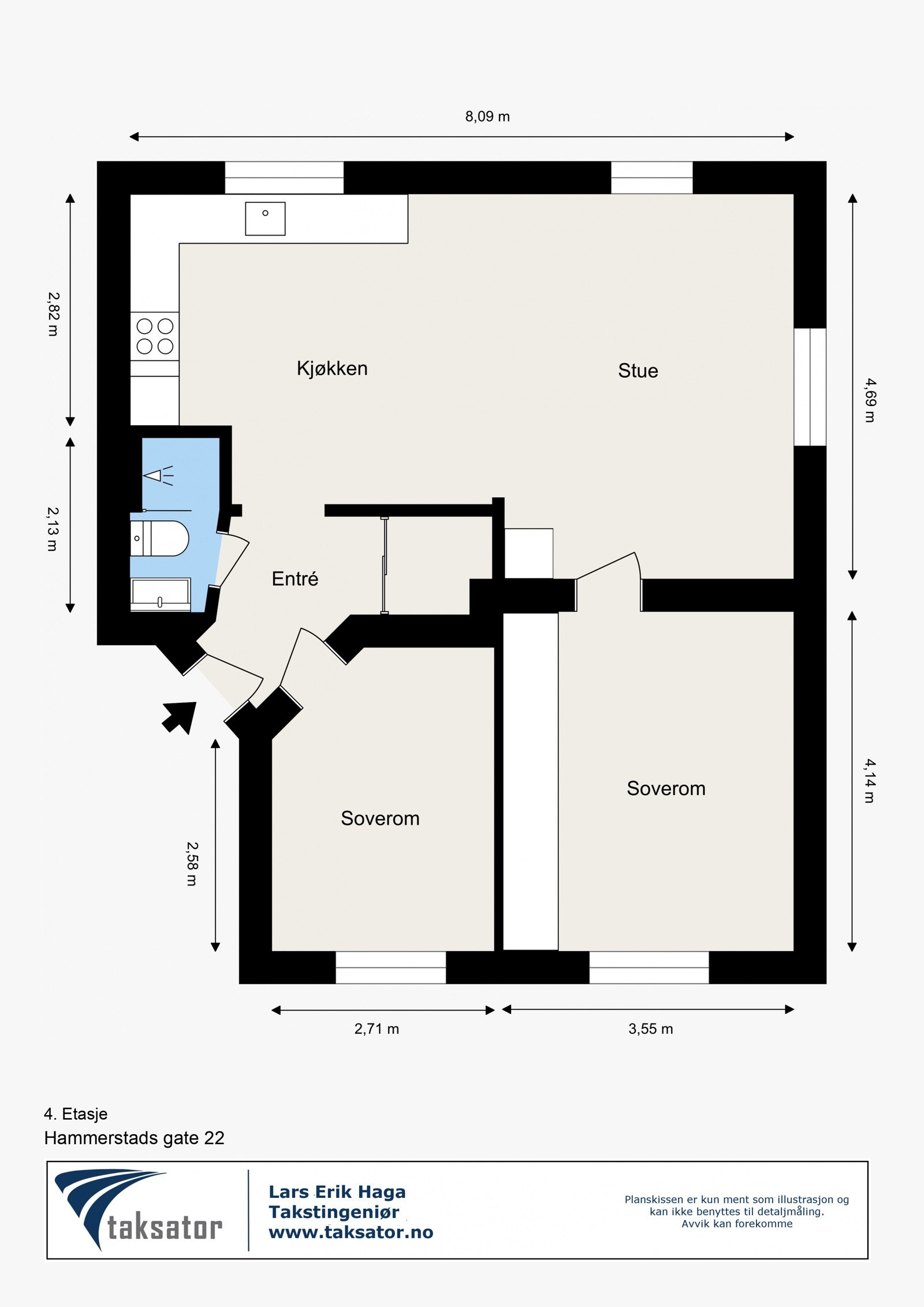 Plantegning - velkommen til visning! Galleribilde