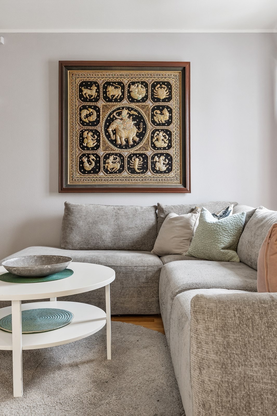 Sofakroken. Galleribilde