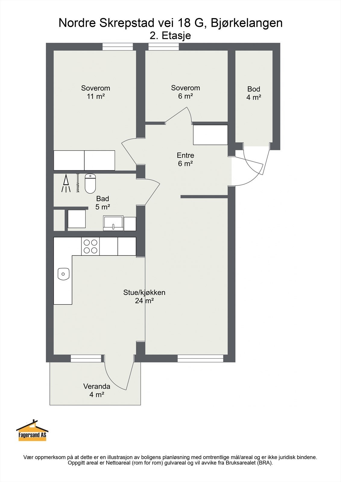 Planskisse. Galleribilde