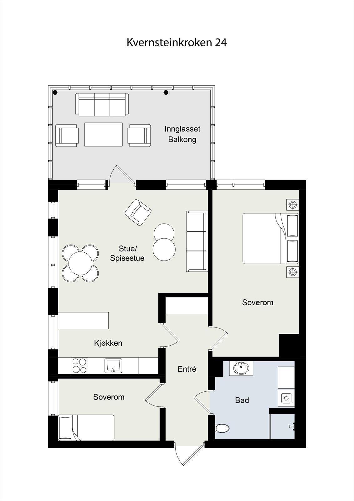 Plantegning. Galleribilde