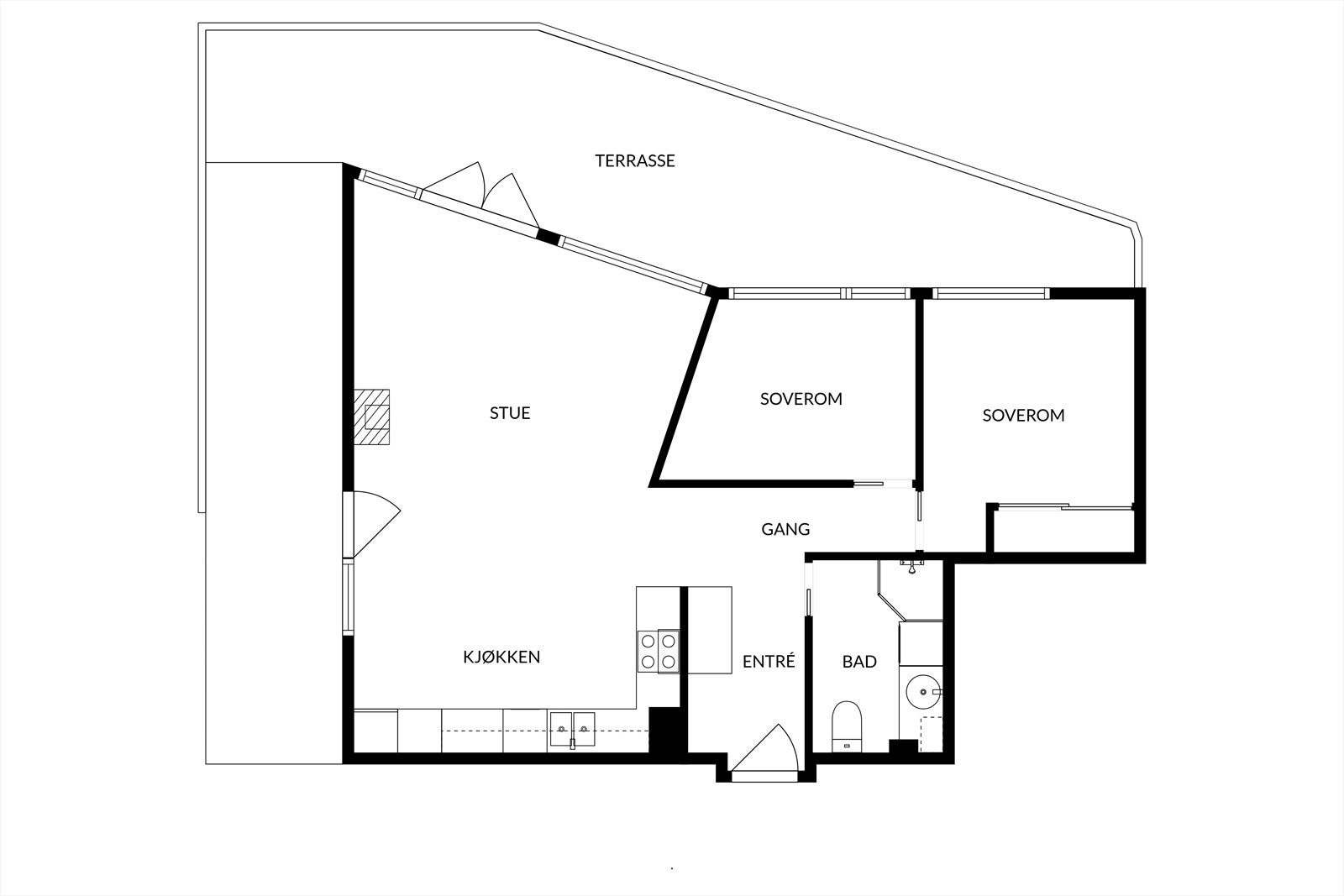 Planløsning. Galleribilde