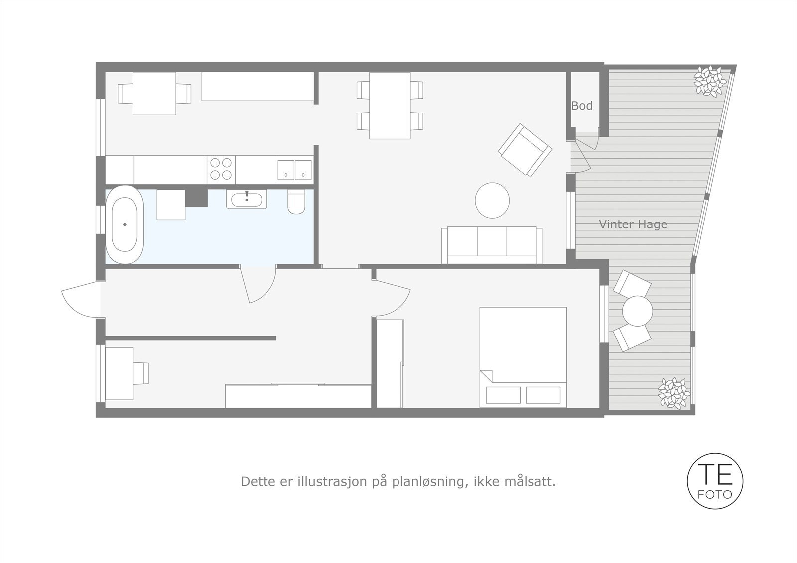 Planløsning Galleribilde