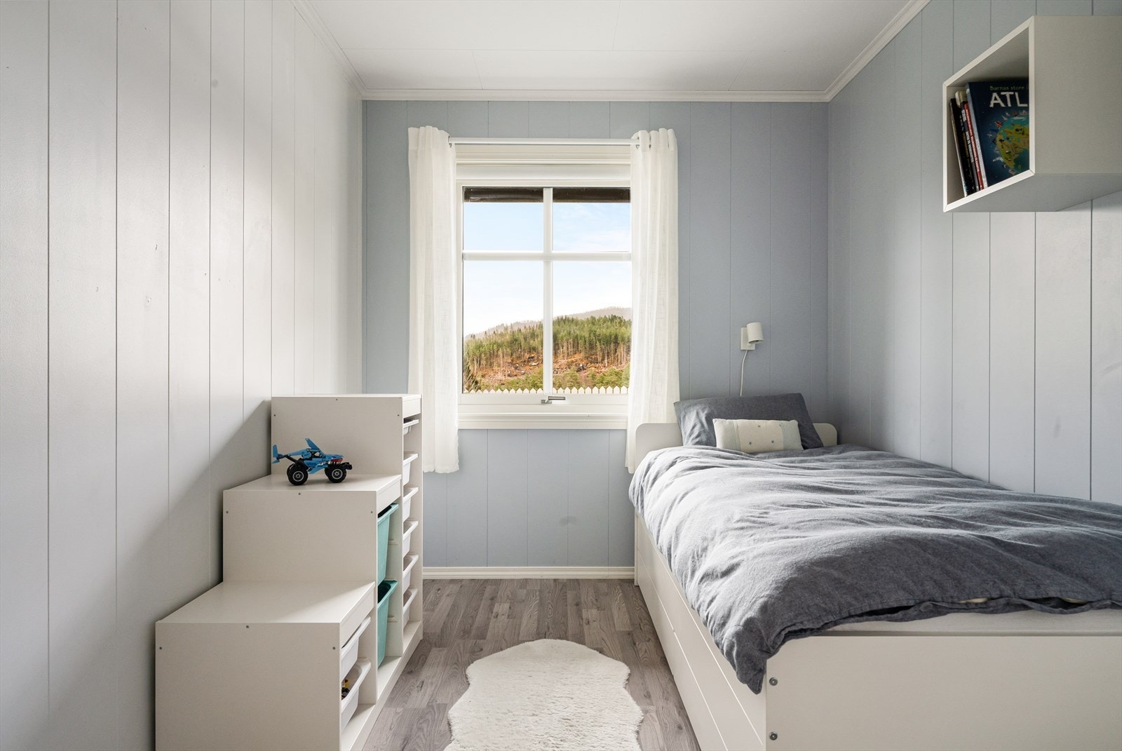 Fleksible rom som passer perfekt til barnerom, gjesterom eller kontor. Galleribilde