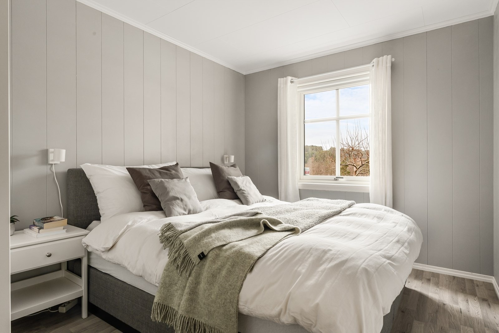 Hovedsoverom med et areal på 10,1 m². Galleribilde