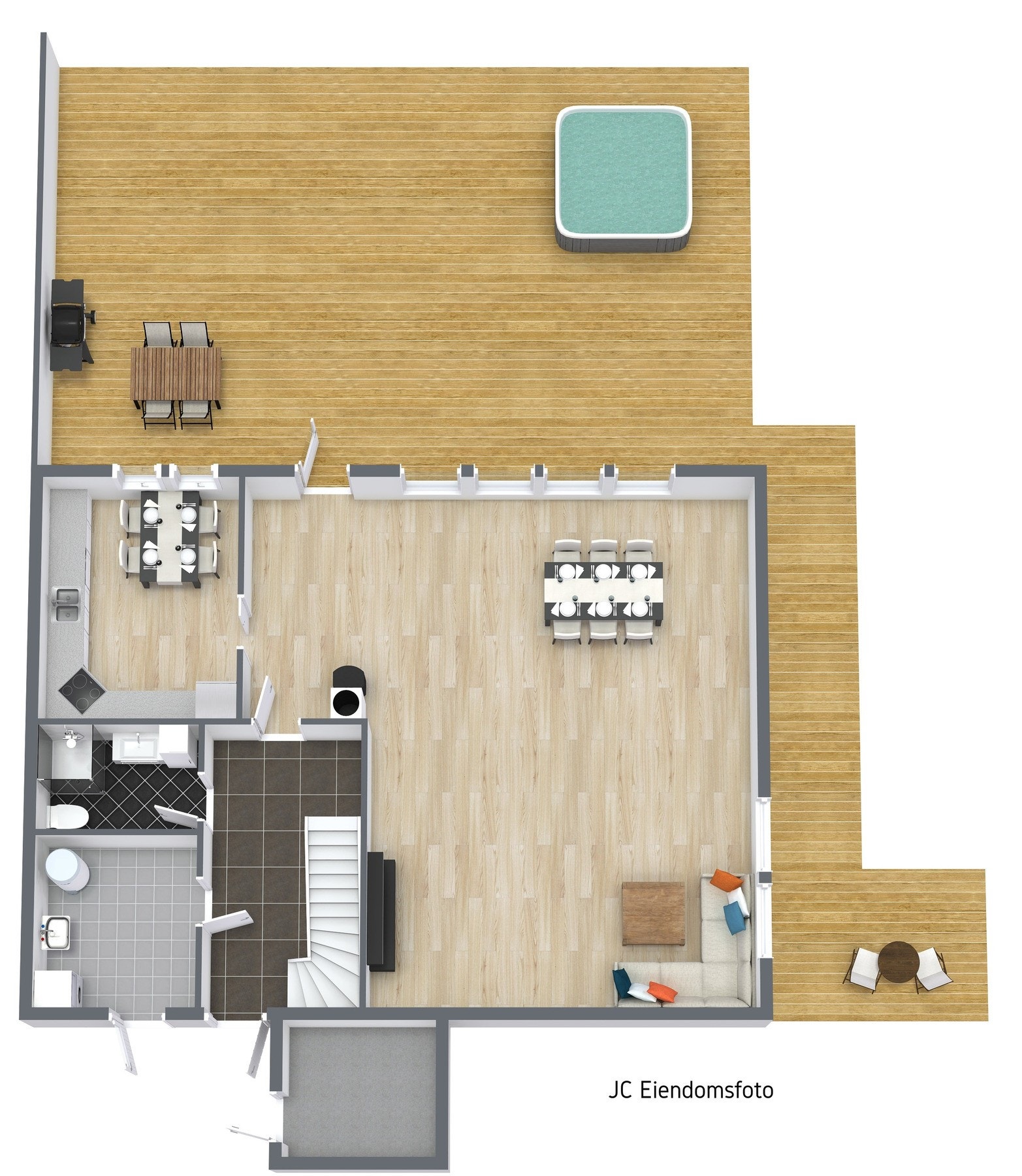 Planløsning 1 etasje Galleribilde