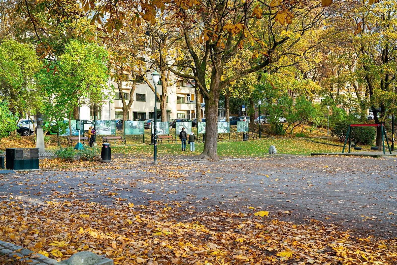 Vestkanttorget er et lite, pulserende bytorv og et naturlig knutepunkt for nabolaget. Galleribilde