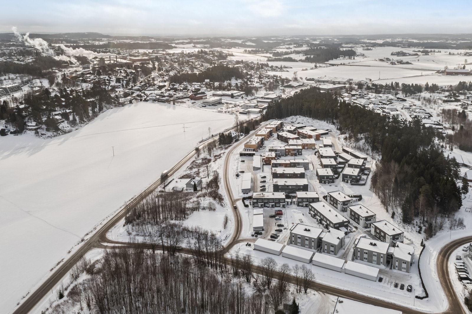 Dronebilde Galleribilde