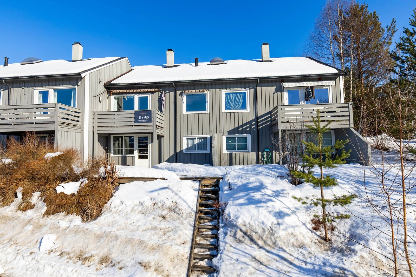 Leiligheten ligger i andre etasje. Galleribilde