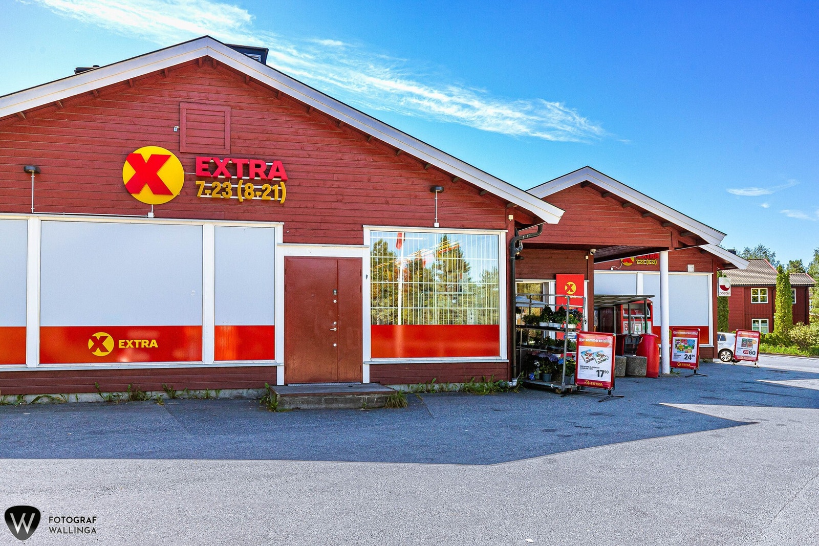 Nærbutikken er Extra. Galleribilde