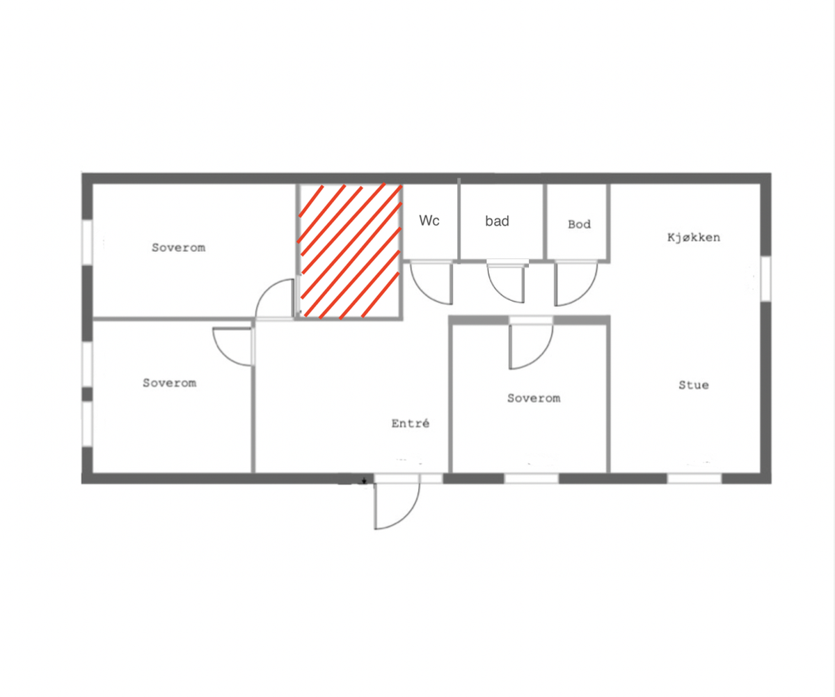 Plantegning Galleribilde