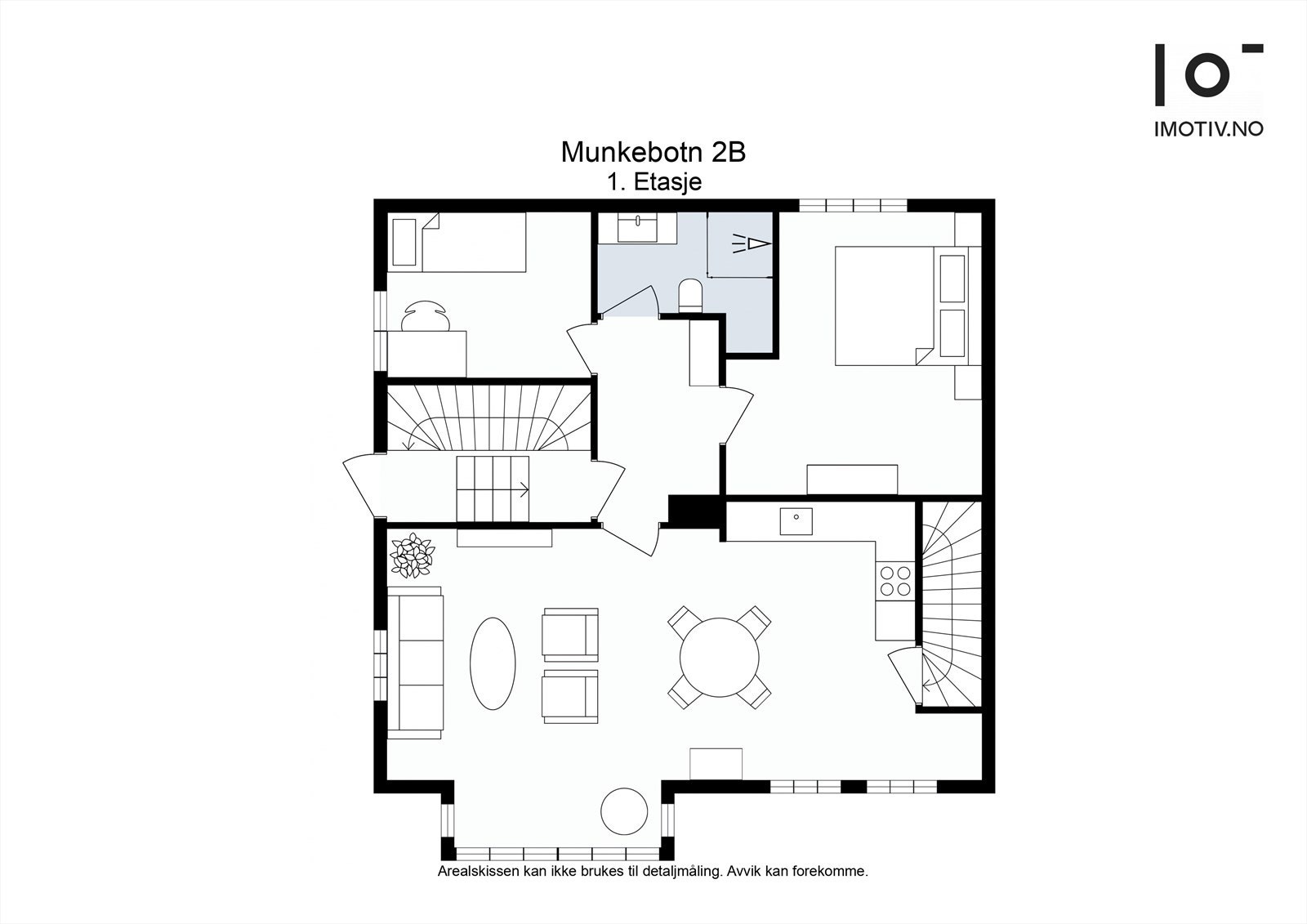 Plantegning - Første etasje. Galleribilde
