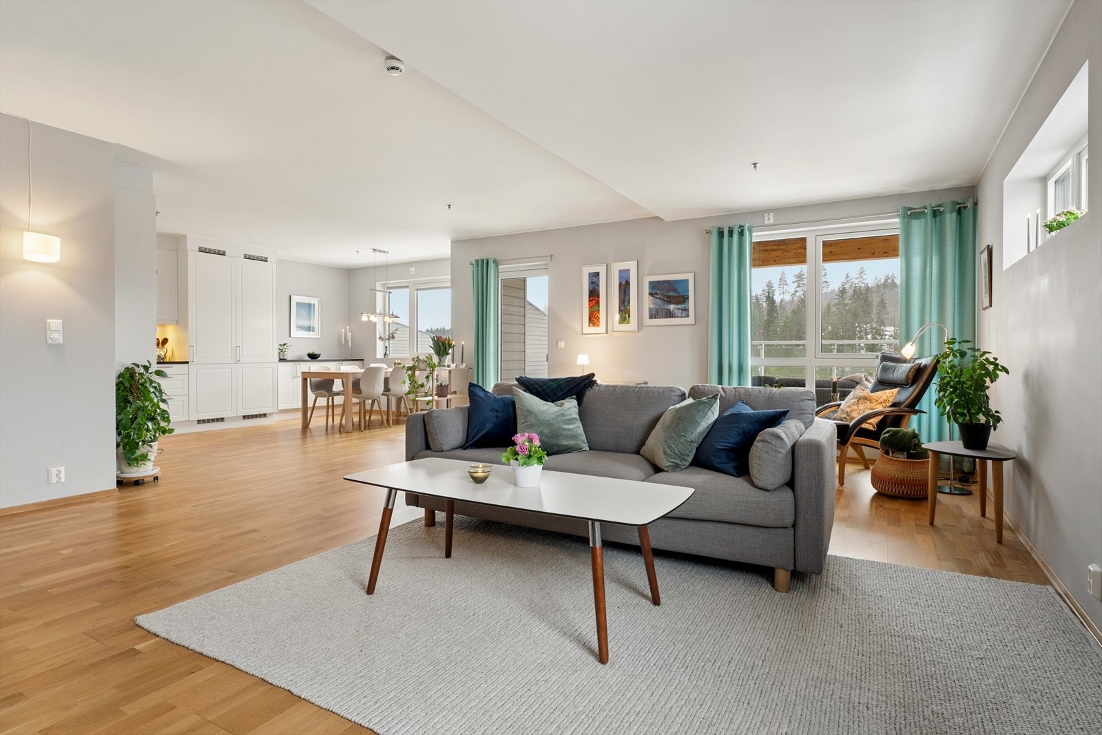 Den åpne løsningen bidrar til en god sosial setting Galleribilde