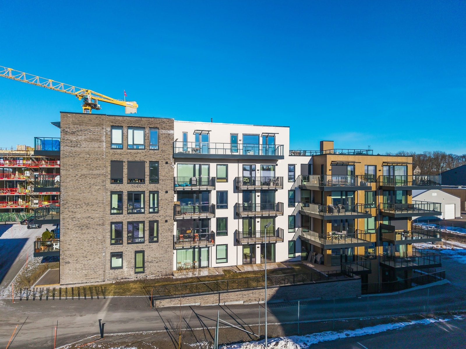 Beliggende i et nyoppført bygg Galleribilde