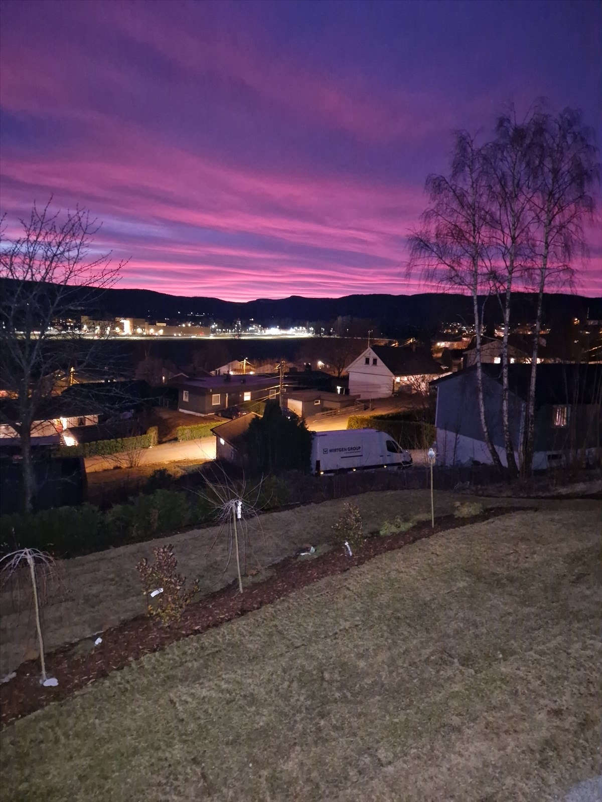 Selgers egne bilder av utsikten fra terrassen. Galleribilde