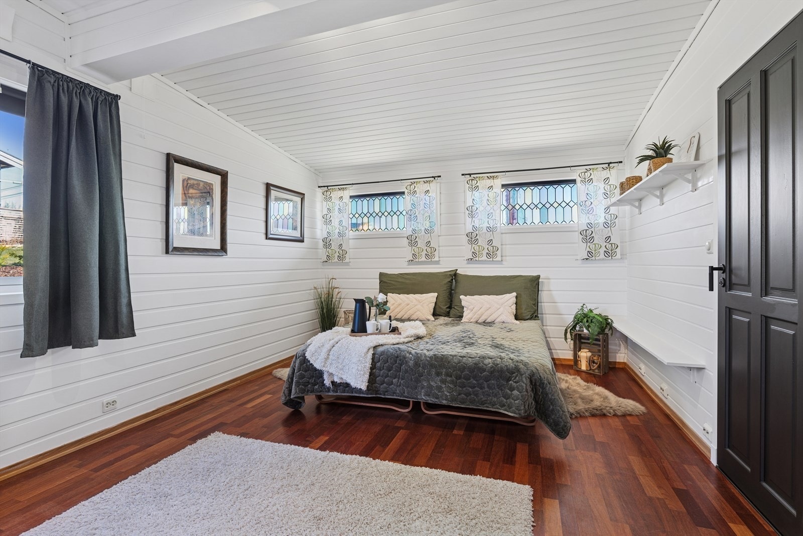 Ved behov kan en omgjøre planløsninger for å innrede ytterligere soverom i boligen. Galleribilde