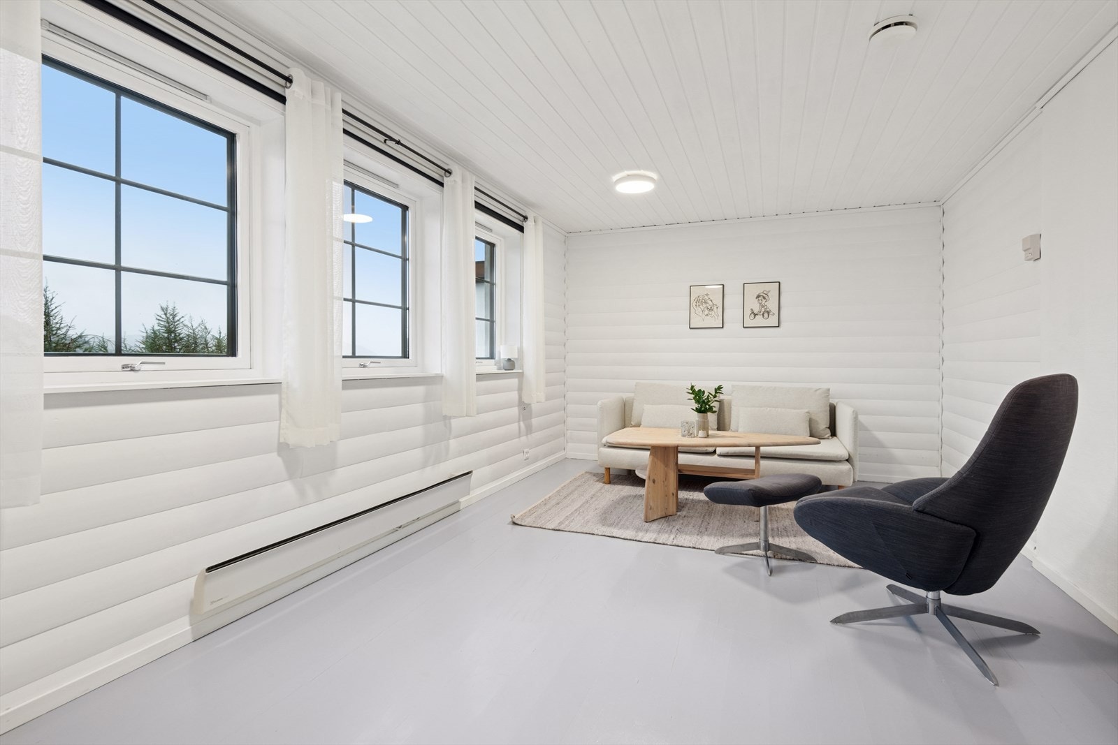 Rom i underetasjen godkjent til hobbyrom. Galleribilde