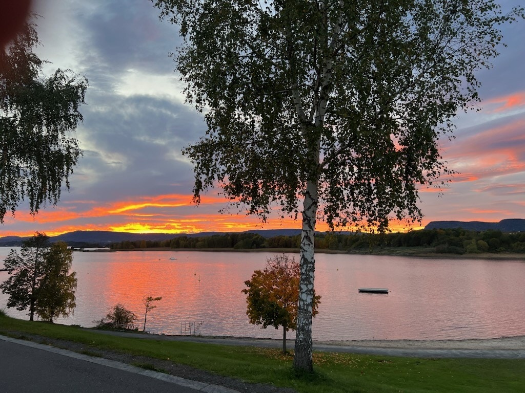 Her får man følelsen av å på bo stranden - her fra sommeren Galleribilde