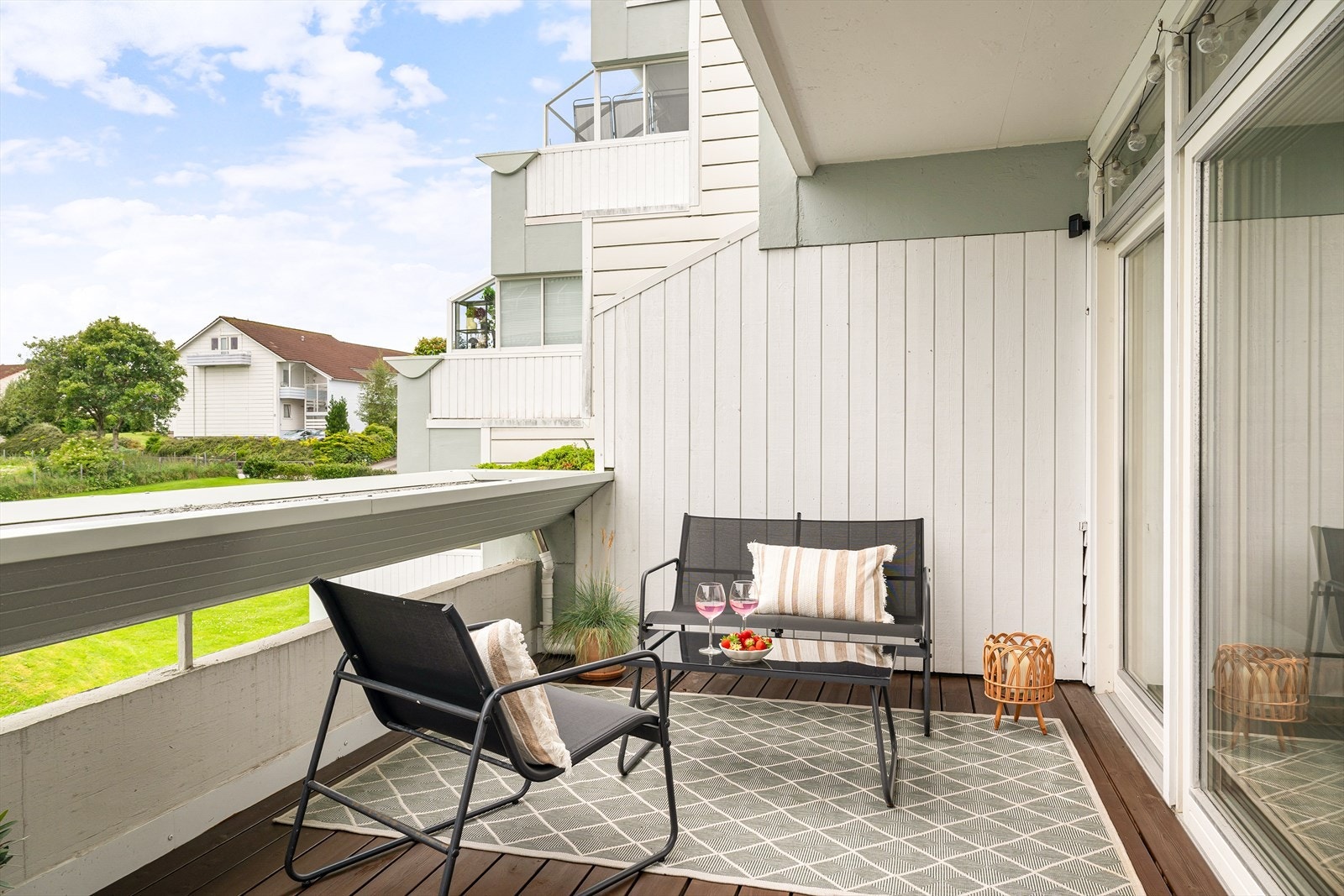 Det er mulig å innglasse balkongen Galleribilde