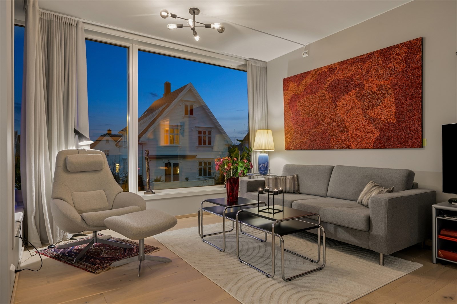 Kveldsstemning. Galleribilde