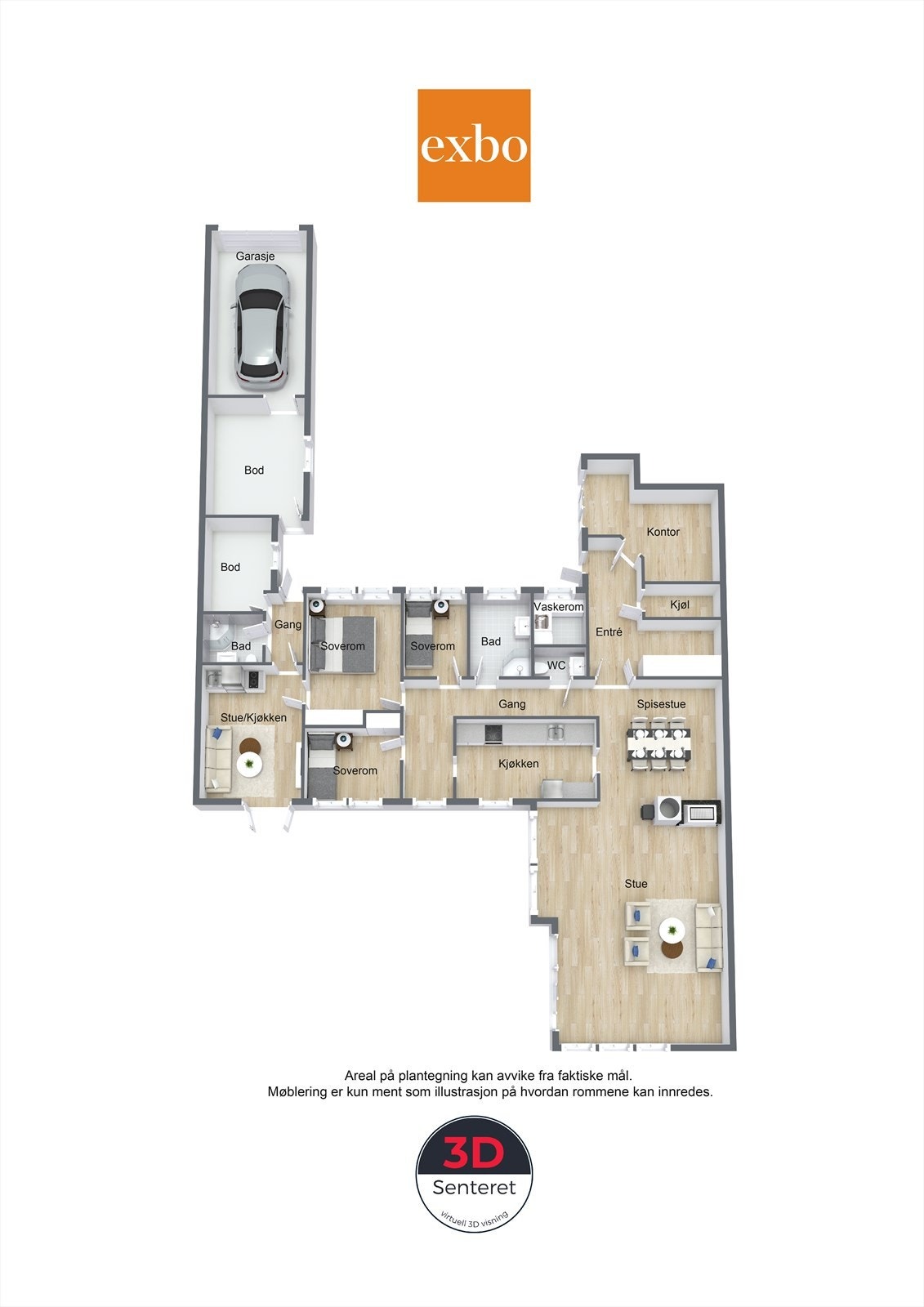 Plantegning. Galleribilde