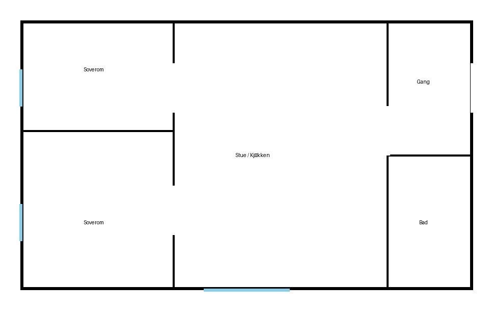 Romoversikt/ planoversikt- ikke målsatt Galleribilde