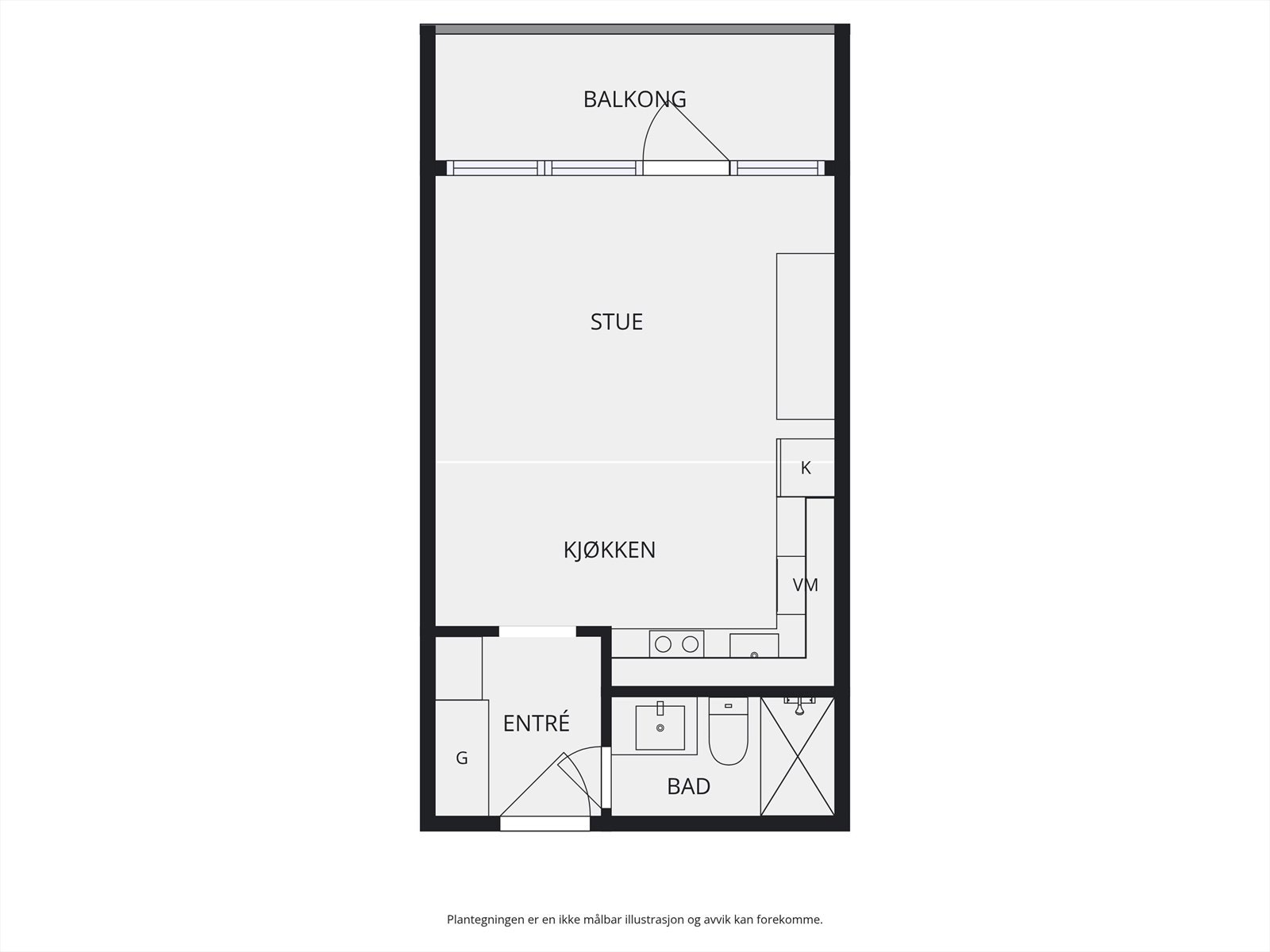 Planskisse. Galleribilde